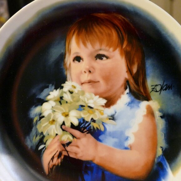 Viletta China Collector's Plate "FOR YOU" By Donald Zolan. - Picture 6 of 6